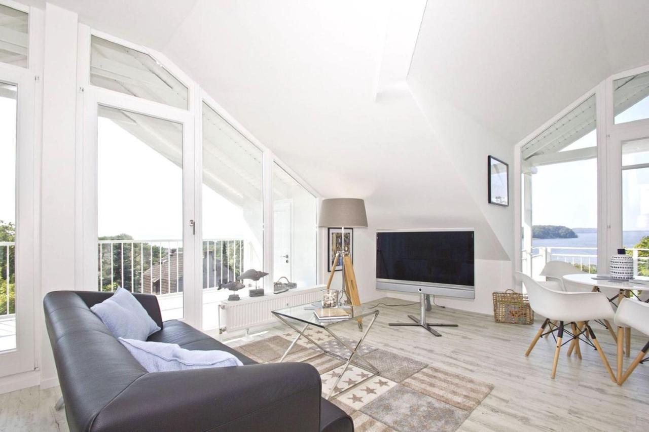 Moderne Ferienwohnung Mit Balkon, Meerblick - Ferienresidenz Zwei Boddenfewo 1-5 Lietzow Eksteriør bilde
